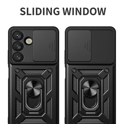 Hülle für Samsung Galaxy S25 S931, Techsuit, CamShield, Schwarz