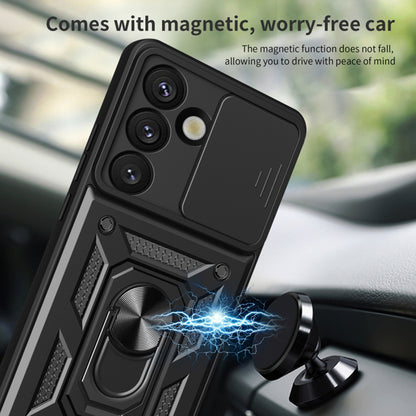 Hülle für Samsung Galaxy S25 S931, Techsuit, CamShield, Schwarz
