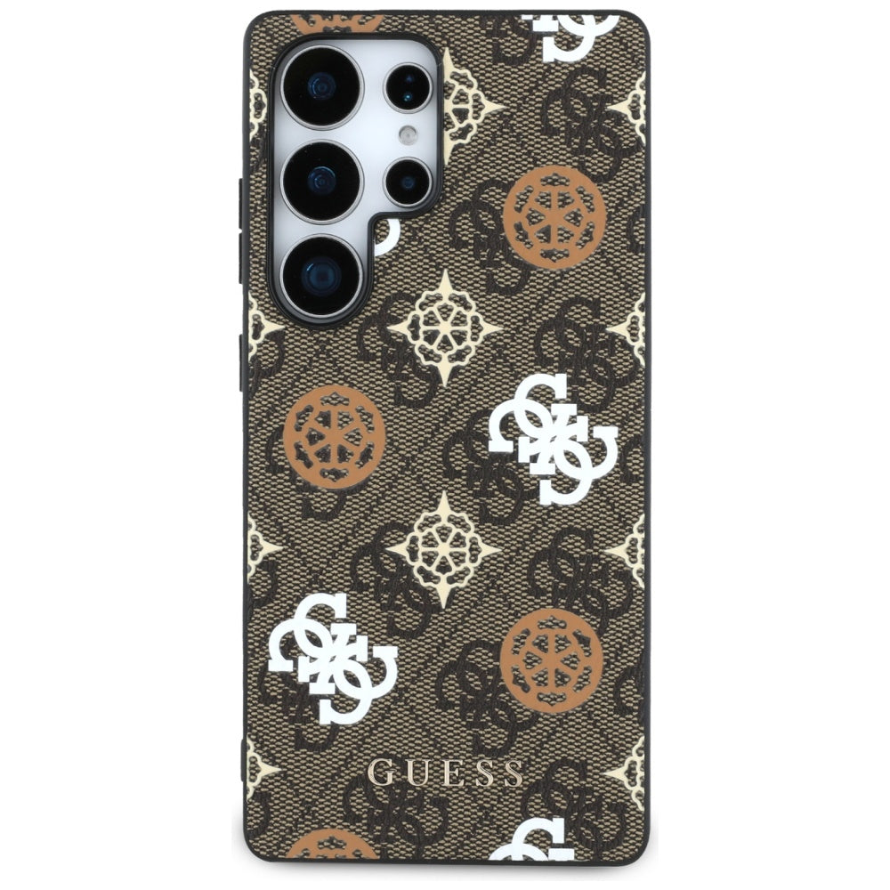 Case for Samsung Galaxy S25 Ultra S938, Guess, 4G Peony, Brown