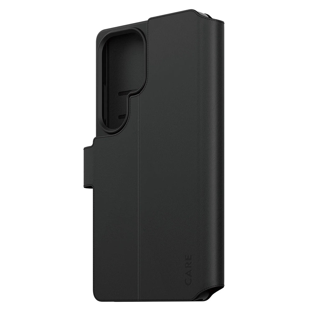 Case for Samsung Galaxy S25 Ultra S938, PanzerGlass, Care Feature Kickstand Wallet, Black