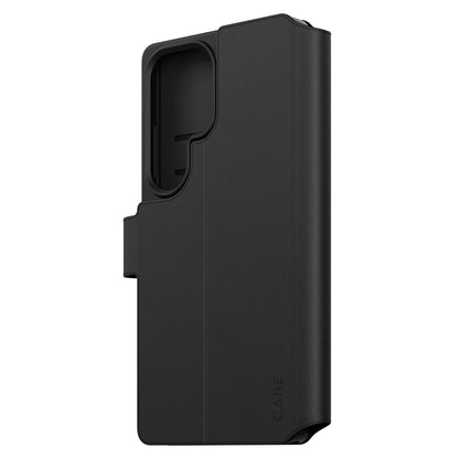 Case for Samsung Galaxy S25 Ultra S938, PanzerGlass, Care Feature Kickstand Wallet, Black