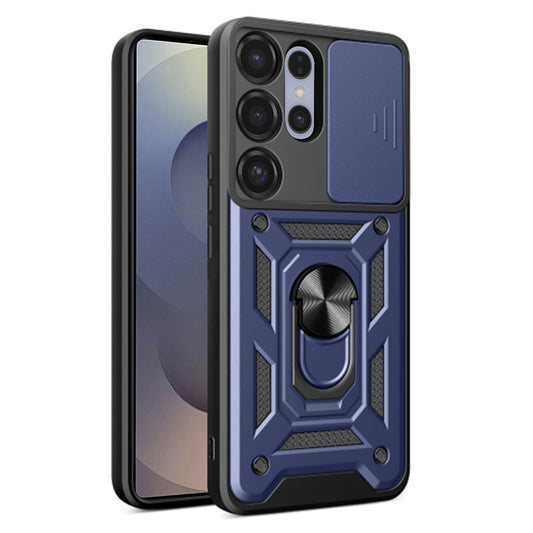 Hülle für Samsung Galaxy S25 Ultra S938, Techsuit, CamShield, Blau
