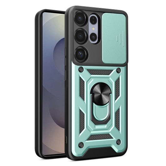 Hülle für Samsung Galaxy S25 Ultra S938, Techsuit, CamShield, Grün