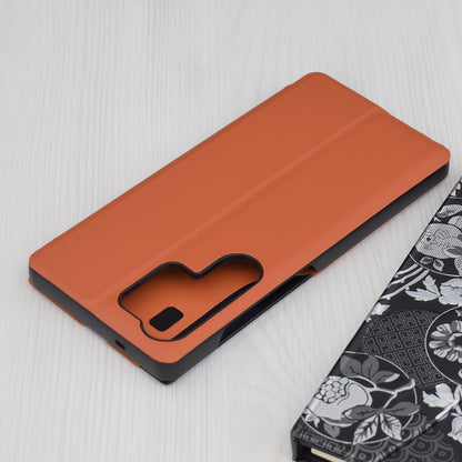 Hülle für Samsung Galaxy S25 Ultra S938, Techsuit, eFold, Orange