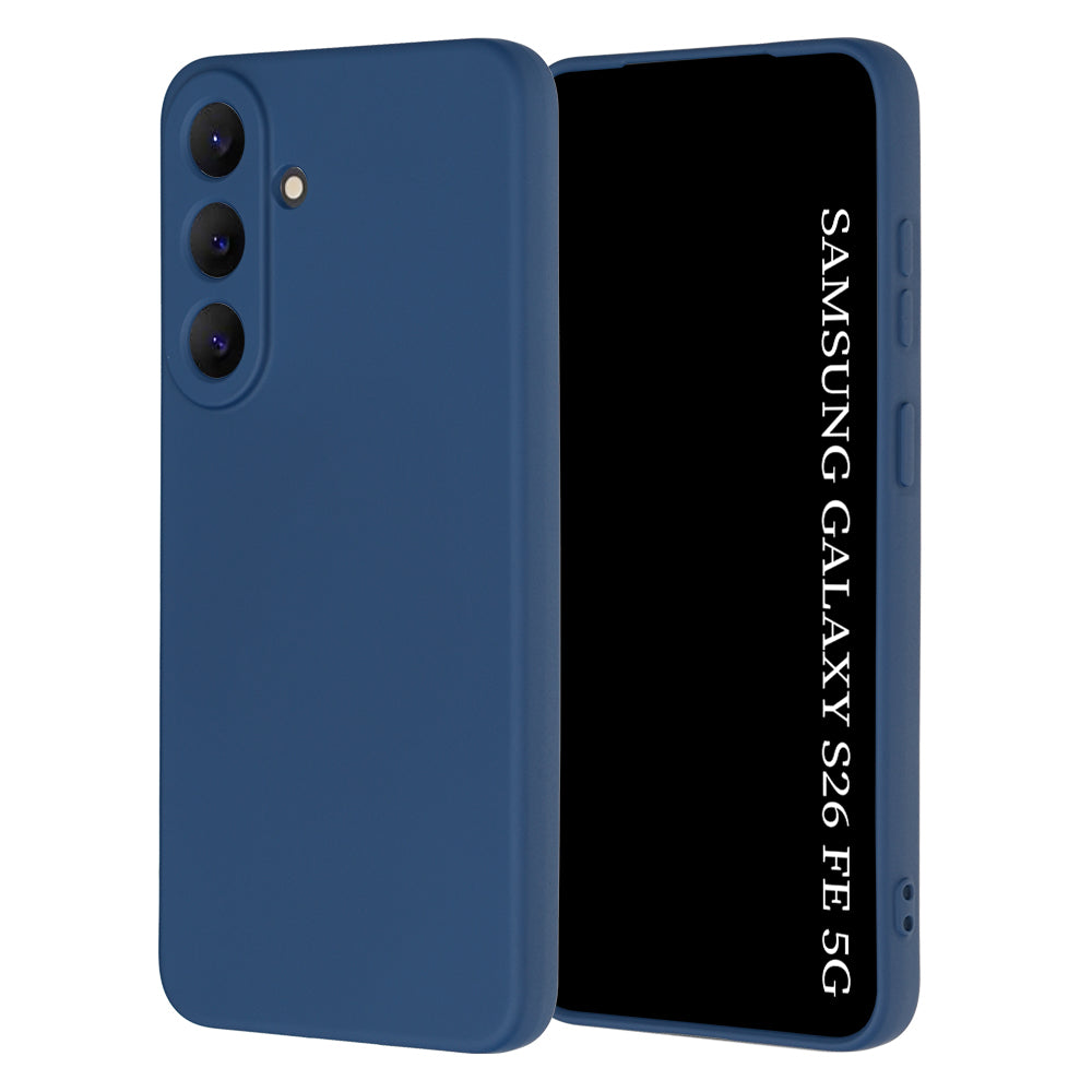 Hülle für Samsung Galaxy S26 FE / S25 FE, Techsuit, SoftFlex, Marineblau