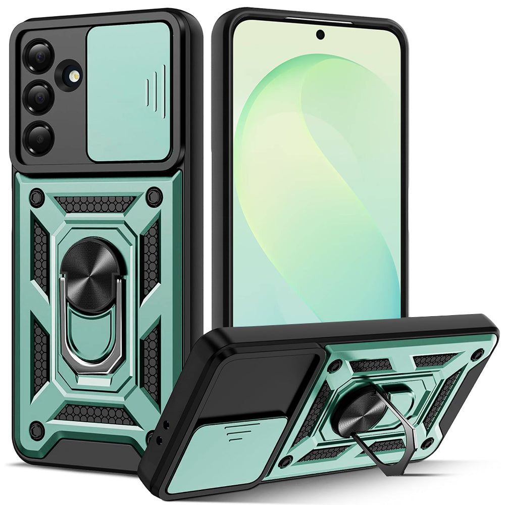 Hülle für Samsung Galaxy S26 FE S741 / S25 FE, Techsuit, CamShield, Grün