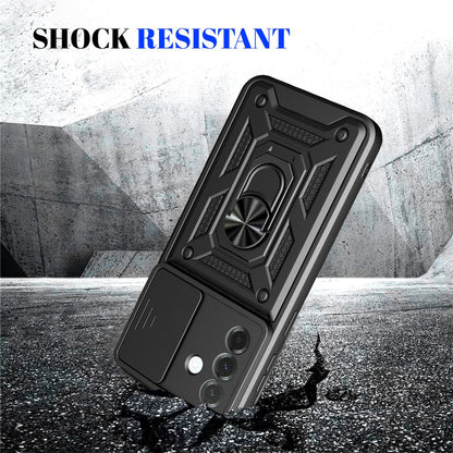 Hülle für Samsung Galaxy S26 FE S741 / S25 FE, Techsuit, CamShield, Grün