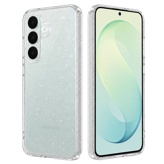 Hülle für Samsung Galaxy S26 FE S741 / S25 FE, Techsuit, SparkleSkin, transparent