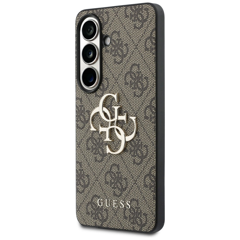 Hülle für Samsung Galaxy S26 S942, Guess, 4G Big Logo, Braun