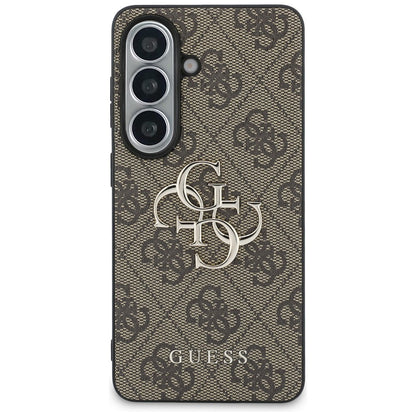 Hülle für Samsung Galaxy S26 Plus S947, Guess, 4G Big Logo, Braun