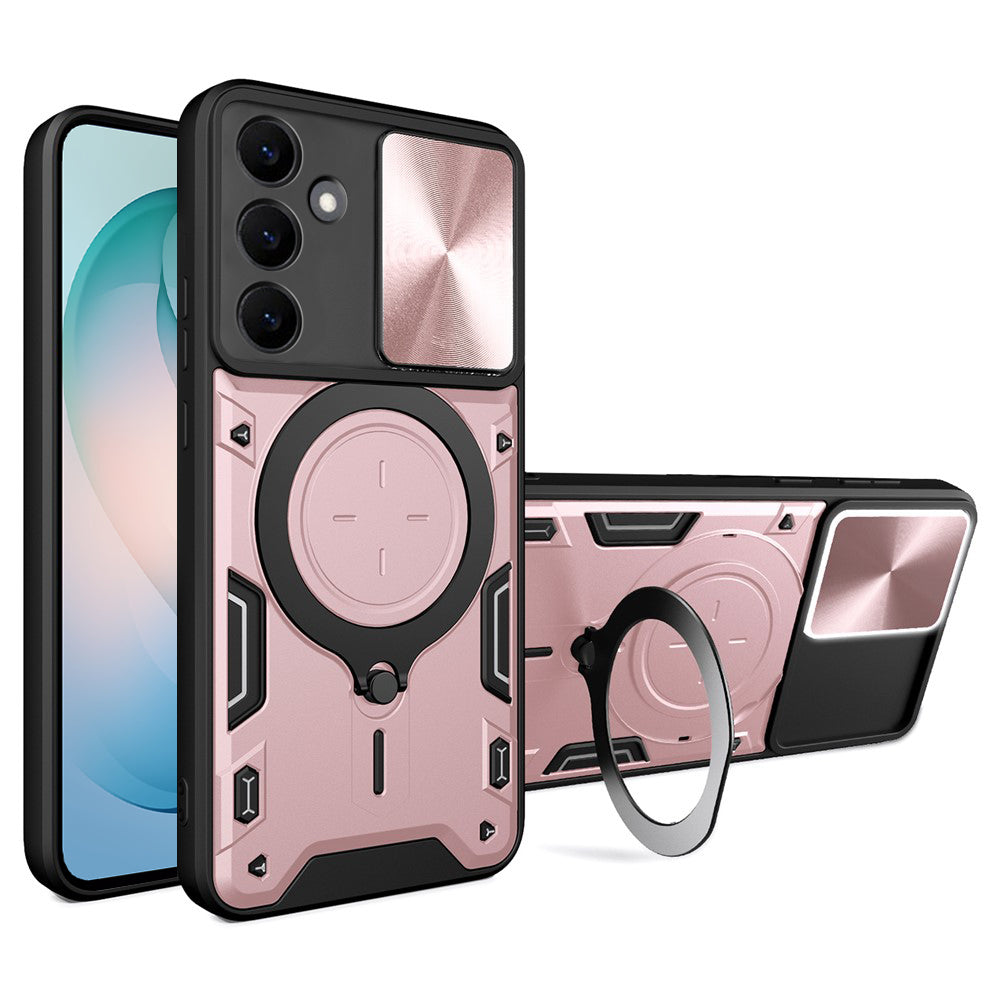 Hülle für Samsung Galaxy S26 Plus, Techsuit, CamGuard Pro, Roségold