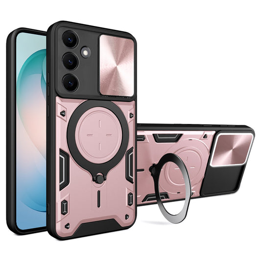 Hülle für Samsung Galaxy S26 Plus, Techsuit, CamGuard Pro, Roségold