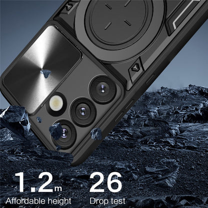 Hülle für Samsung Galaxy S26 Plus, Techsuit, CamGuard Pro, Roségold