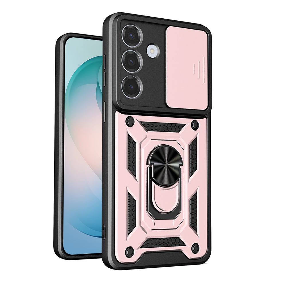 Hülle für Samsung Galaxy S26 Plus, Techsuit, CamShield, Roségold