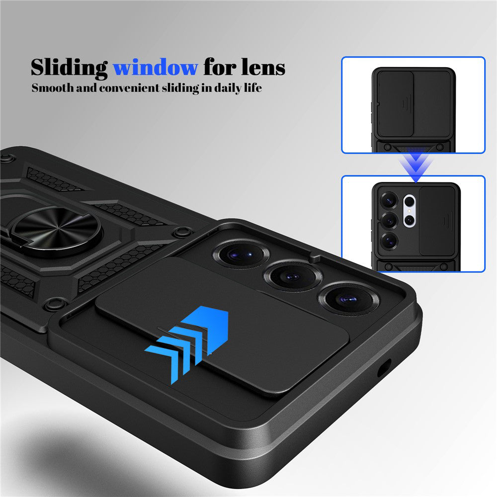 Hülle für Samsung Galaxy S26 Plus, Techsuit, CamShield, Grün