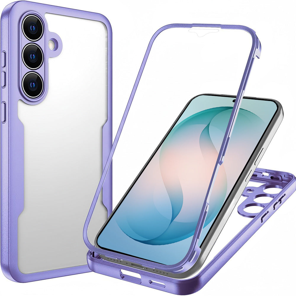 Hülle für Samsung Galaxy S26 Plus, Techsuit, ColorVerse 360, Lila