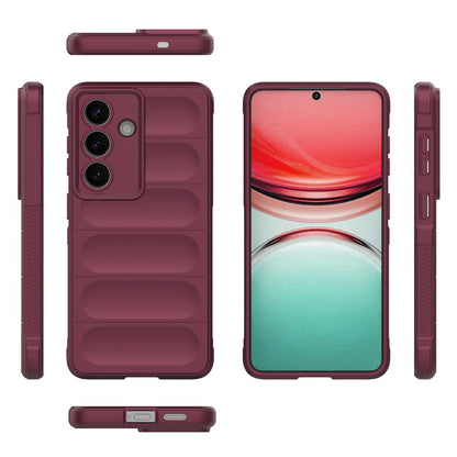 Hülle für Samsung Galaxy S26 Plus S947, Techsuit, Magic Shield, Kirschrot