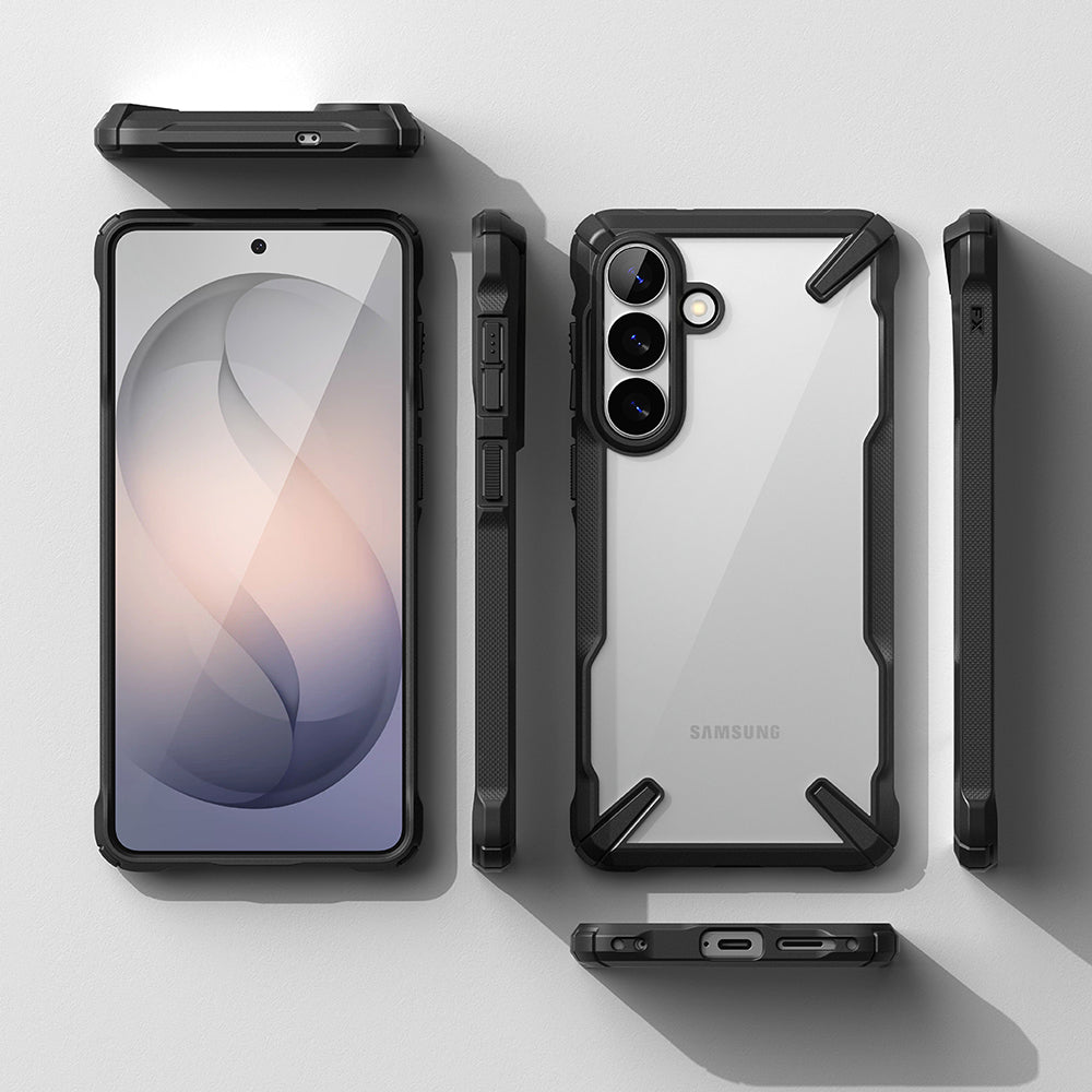 Hülle für Samsung Galaxy S26, Ringke, Fusion X, Schwarz