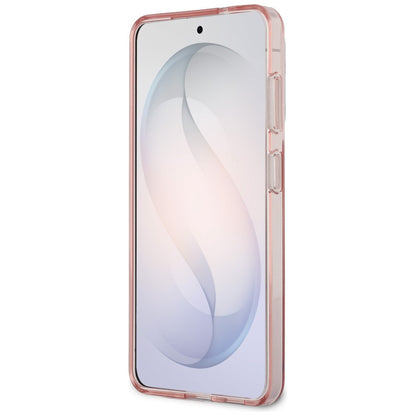 MagSafe Hülle für Samsung Galaxy S26 S942, Guess, IML Gradient Triangle Logo, Rosa