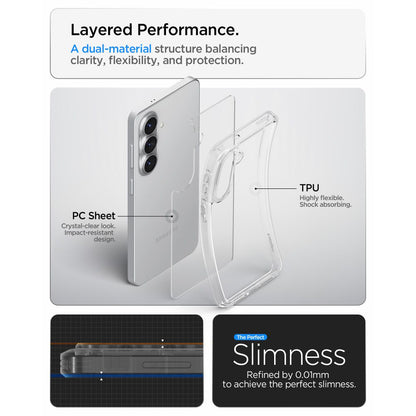Hülle für Samsung Galaxy S26 S942, Spigen, Ultra Hybrid, Transparent ACS10732