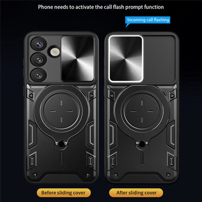 Hülle für Samsung Galaxy S26, Techsuit, CamGuard Pro, Schwarz