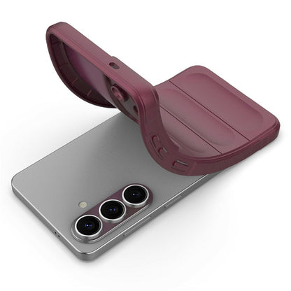 Hülle für Samsung Galaxy S26, Techsuit, Magic Shield, Kirschrot