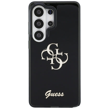 Hülle für Samsung Galaxy S26 Ultra S948, Guess, IML Big Metal 4G Script, Schwarz