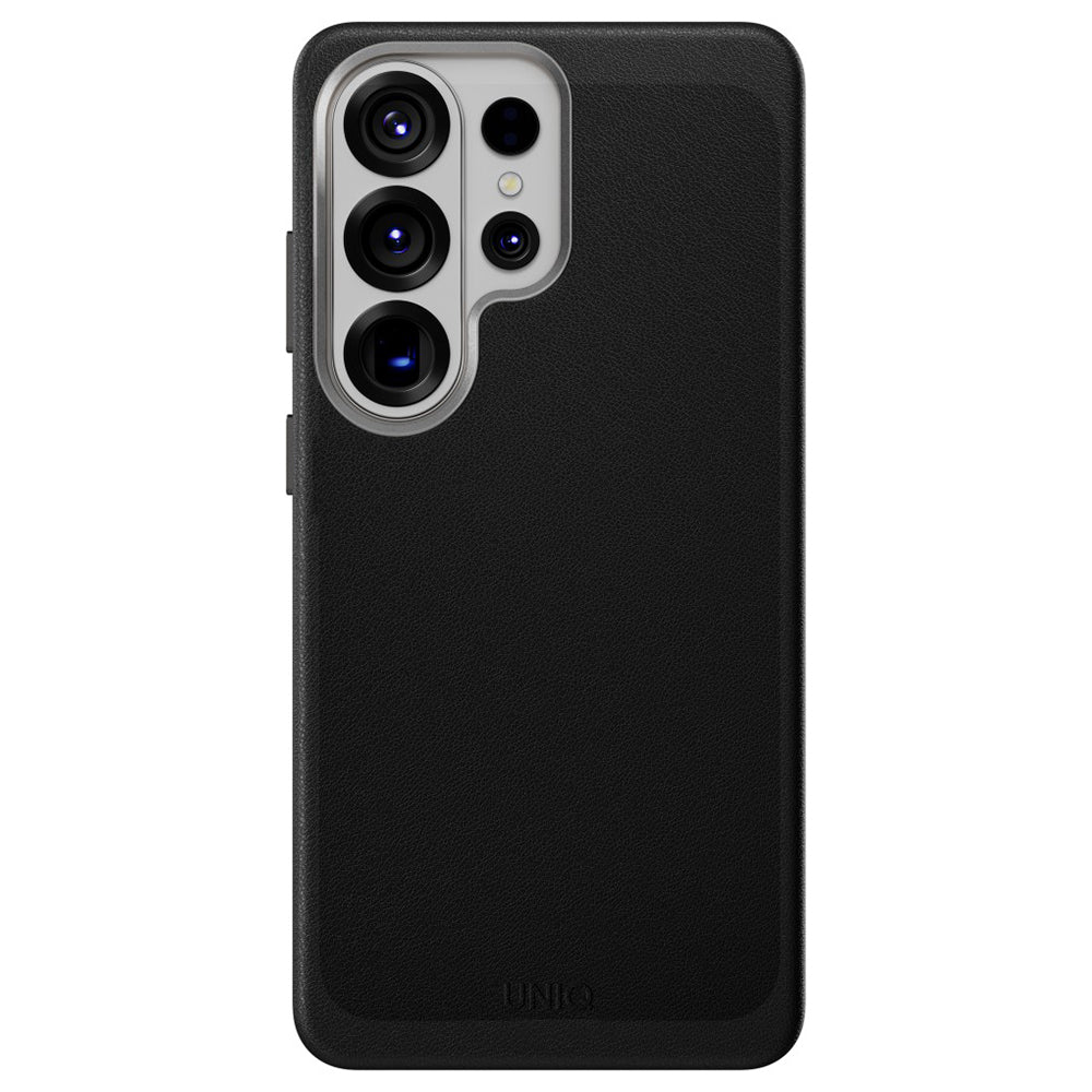 Case for Samsung Galaxy S26 Ultra S948, UNIQ, Lyden Leatherette, Black