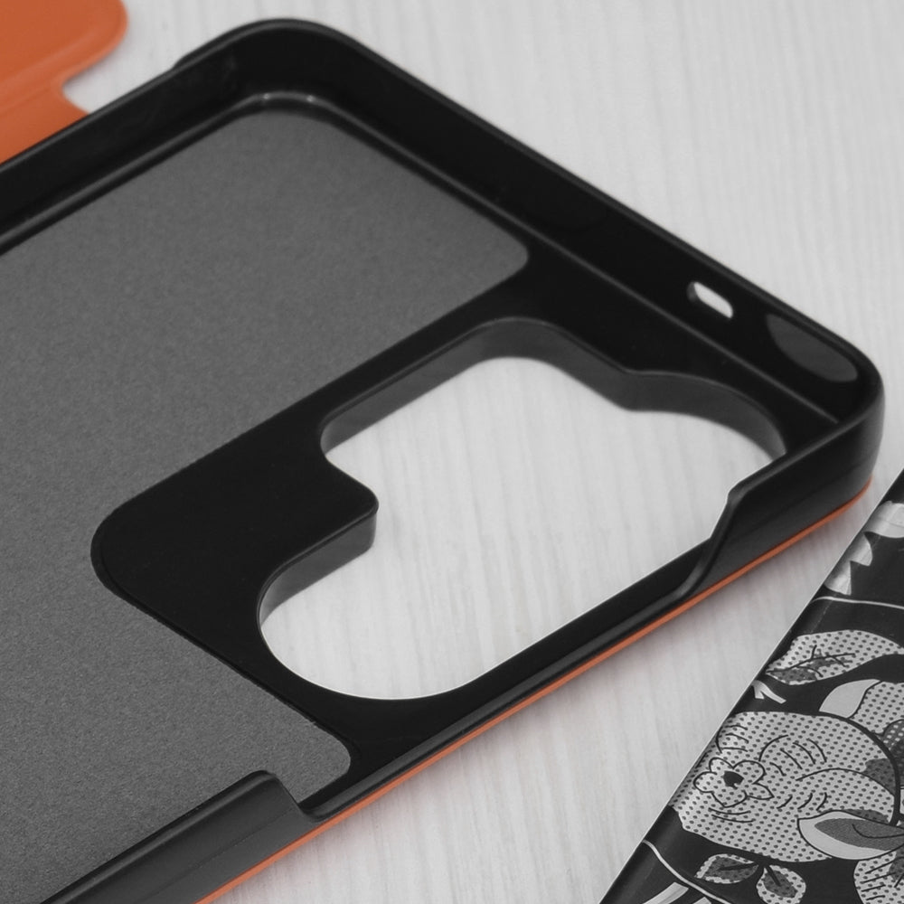 Hülle für Samsung Galaxy S26 Ultra, Techsuit, eFold, Orange