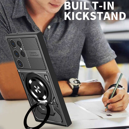 Hülle für Samsung Galaxy S26 Ultra, Techsuit, RuggedCam, Grau