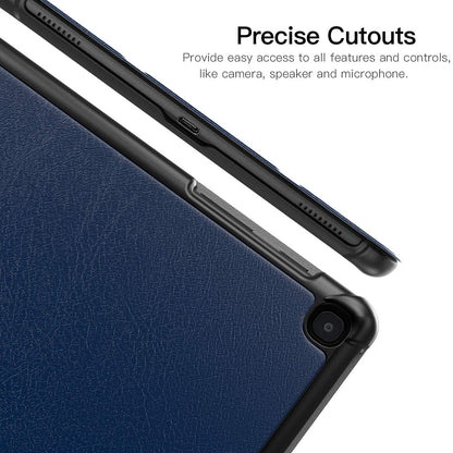 Hülle für Samsung Galaxy Tab A 10.1 (2019), Techsuit, FoldPro, Blau