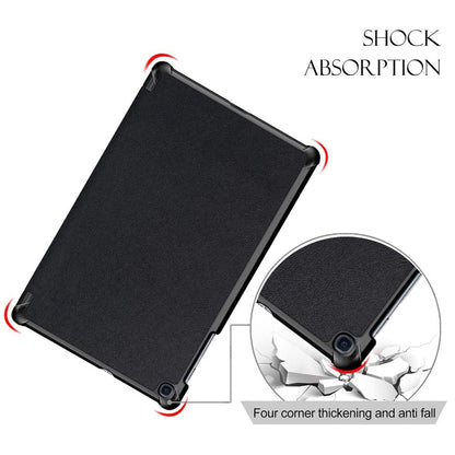 Hülle für Samsung Galaxy Tab A 10.1 (2019), Techsuit, FoldPro, Schwarz