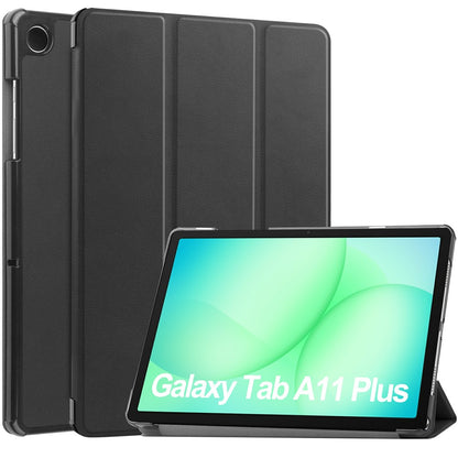 Hülle für Samsung Galaxy Tab A11+ / Tab A9+, Techsuit, FoldPro, Schwarz