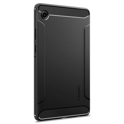 Hülle für Samsung Galaxy Tab A11, Spigen, Rugged Armor, Mattschwarz