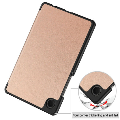 Hülle für Samsung Galaxy Tab A11 / Tab A9, Techsuit, FoldPro, Roségold
