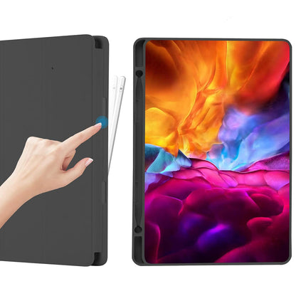 Hülle für Samsung Galaxy Tab A7 Lite, Techsuit, Flex Trifold, Schwarz