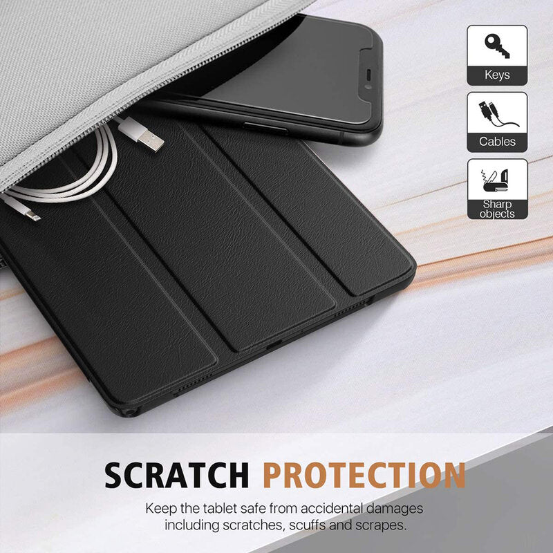 Hülle für Samsung Galaxy Tab A7 Lite, Techsuit, FoldPro, Schwarz