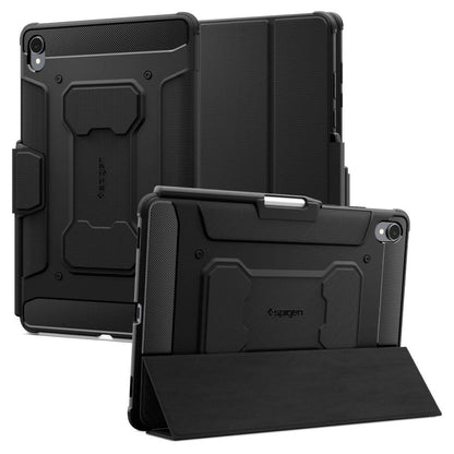 Hülle für Samsung Galaxy Tab S11, Spigen, Rugged Armor Pro, Schwarz ACS10149