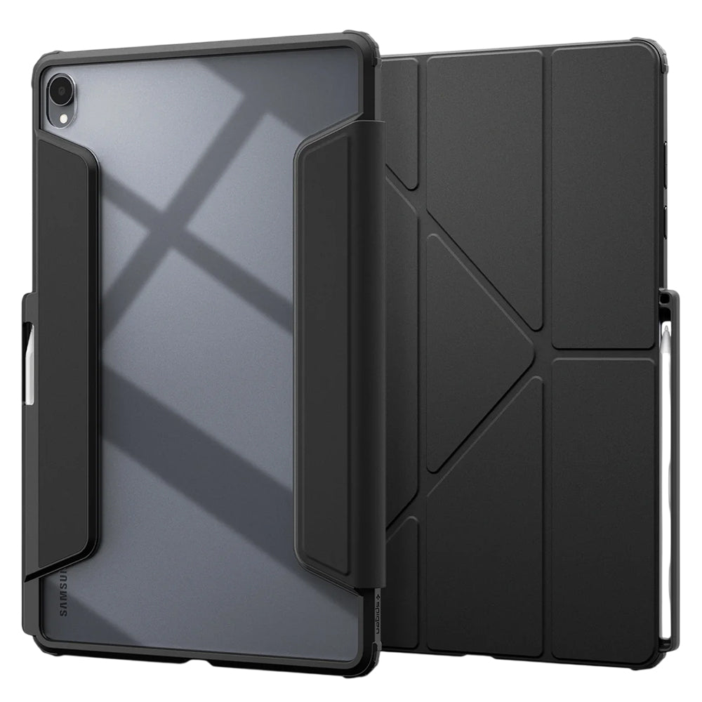 Hülle für Samsung Galaxy Tab S12 Plus, Spigen, Air Skin Pro, Schwarz ACS11823