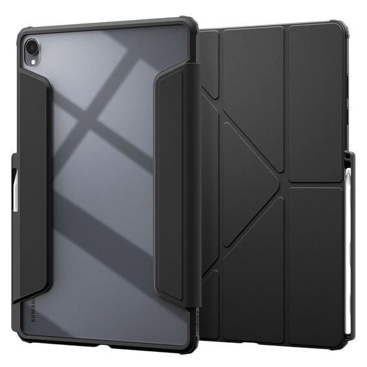 Hülle für Samsung Galaxy Tab S12 Plus, Spigen, Air Skin Pro, Schwarz ACS11823