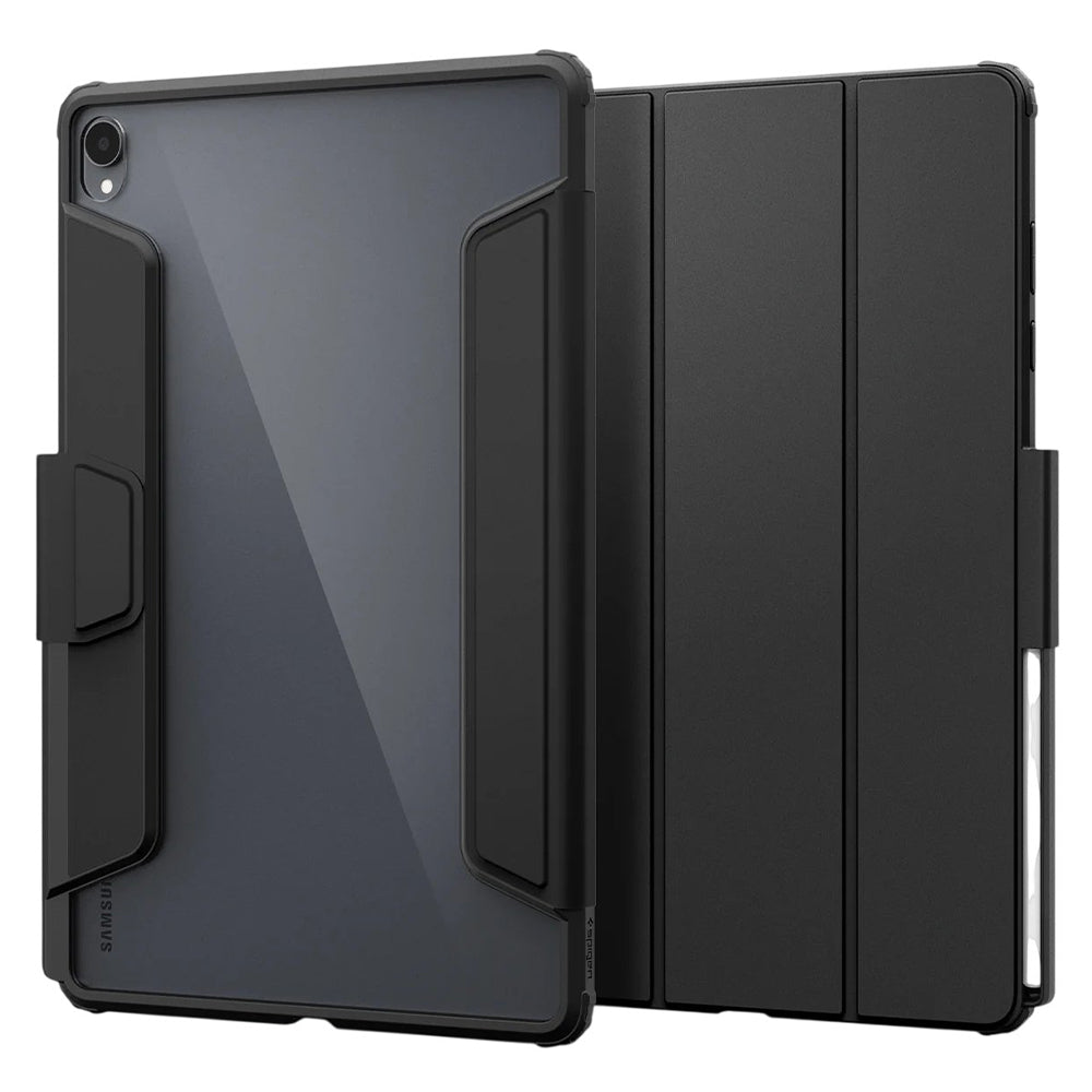Hülle für Samsung Galaxy Tab S12 Plus, Spigen, Ultra Hybrid Pro, Schwarz ACS11825