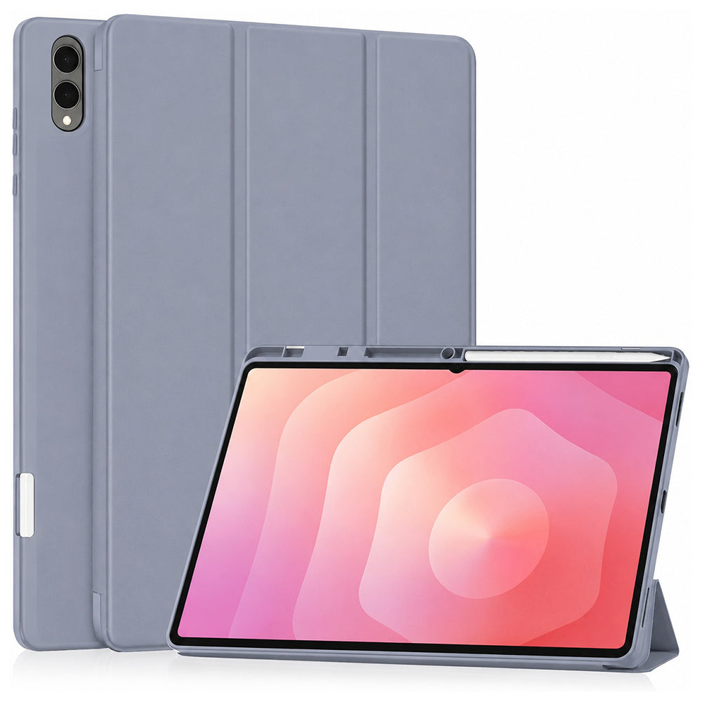Hülle für Samsung Galaxy Tab S12 Ultra / Tab S11 Ultra, Techsuit, Flex Trifold, Lila