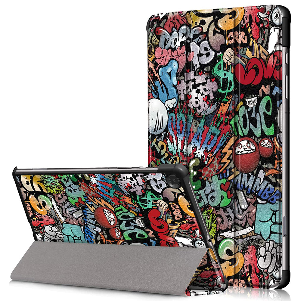 Hülle für Samsung Galaxy Tab S6 Lite (2024) / Tab S6 Lite (2022) / Tab S6 Lite (2020), Techsuit, FoldPro, Mehrfarbig