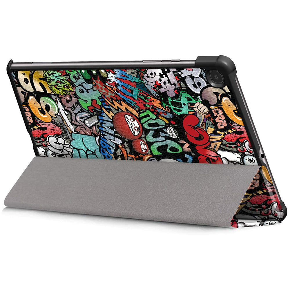 Hülle für Samsung Galaxy Tab S6 Lite (2024) / Tab S6 Lite (2022) / Tab S6 Lite (2020), Techsuit, FoldPro, Mehrfarbig