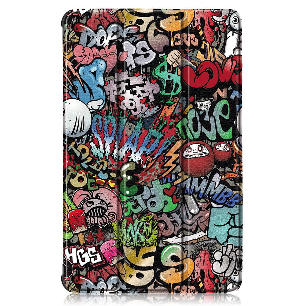 Hülle für Samsung Galaxy Tab S6 Lite (2024) / Tab S6 Lite (2022) / Tab S6 Lite (2020), Techsuit, FoldPro, Mehrfarbig