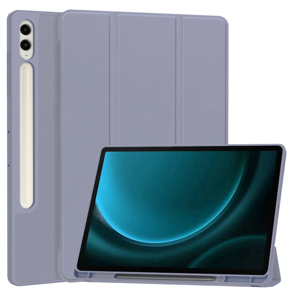 Case for Samsung Galaxy Tab S9 FE+, Techsuit, Flex Trifold, Purple