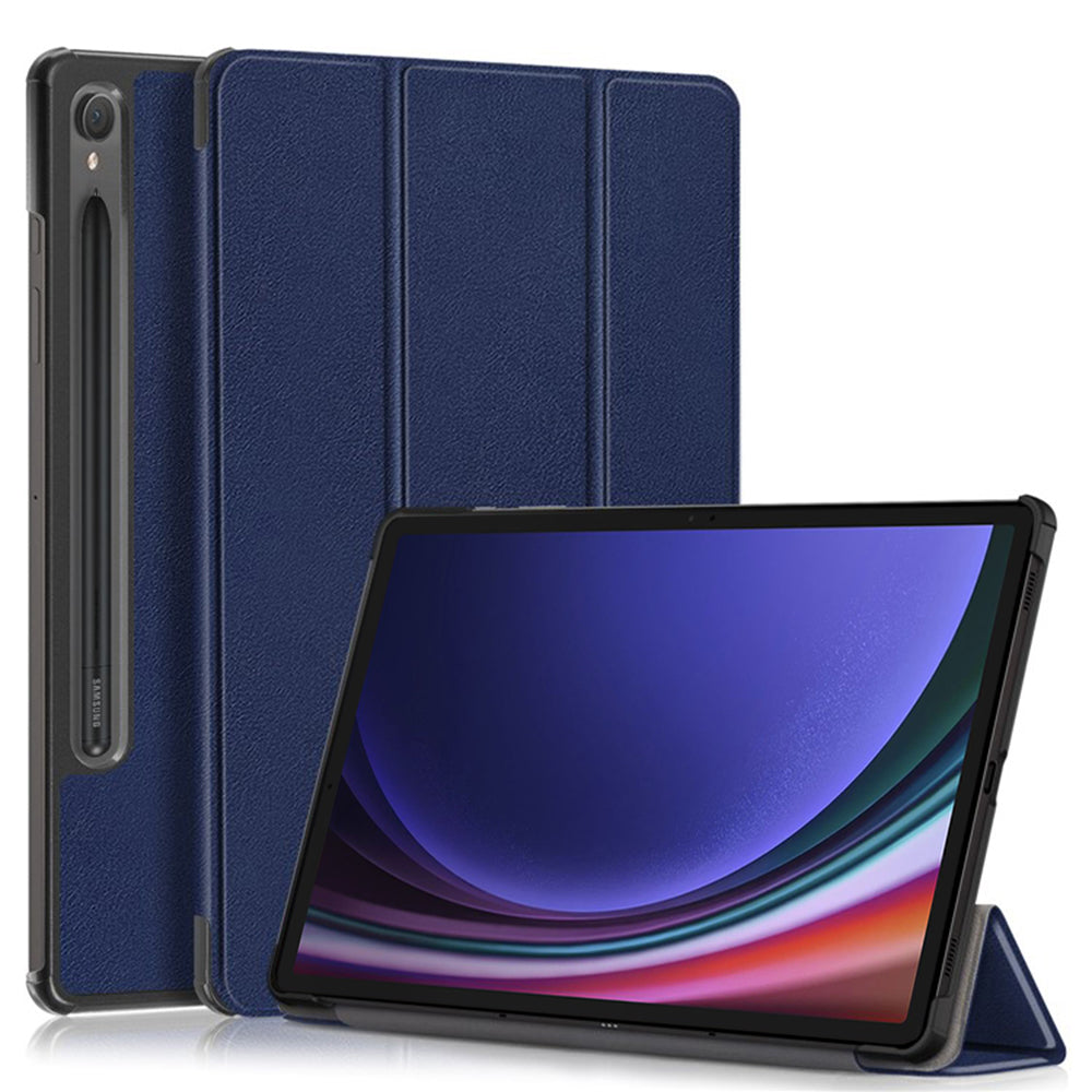 Hülle für Samsung Galaxy Tab S9 FE / Tab S9 / Tab S10 FE, Techsuit, FoldPro, Blau