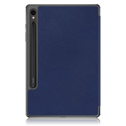 Hülle für Samsung Galaxy Tab S9 FE / Tab S9 / Tab S10 FE, Techsuit, FoldPro, Blau