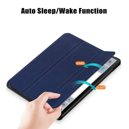 Hülle für Samsung Galaxy Tab S9 FE / Tab S9 / Tab S10 FE, Techsuit, FoldPro, Blau