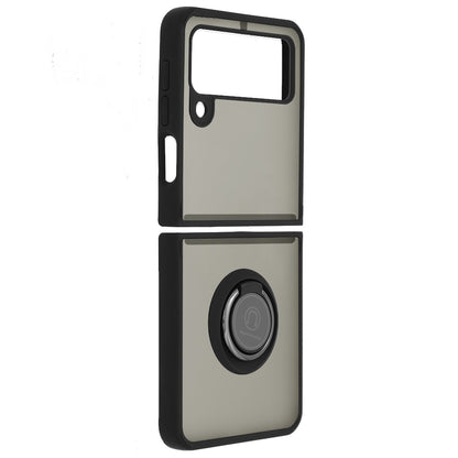 Hülle für Samsung Galaxy Z Flip3 5G F711, Techsuit, Glinth, Schwarz